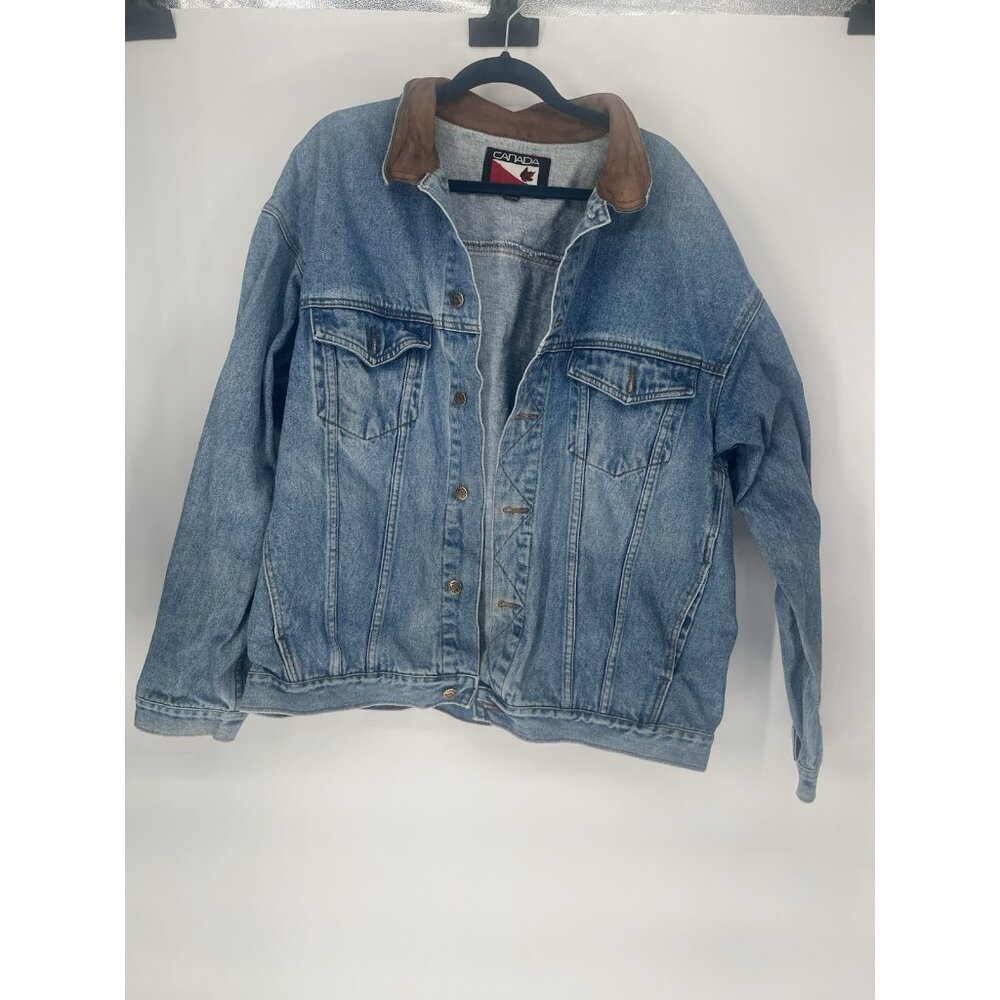 Vintage Canada Sportswear‎ Men’s Denim Jacket. Heavy Size 2XL